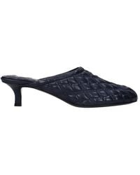 Burberry - Ekd Leather Baby Mules, Brand Size 36 Us - Lyst