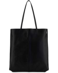 Jil Sander - Leather Linea Shopping Bag - Lyst