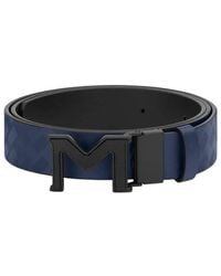 Montblanc - Extreme 3.0 M Buckle Reversible Leather Belt - Lyst