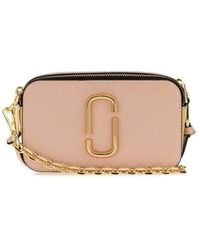 Marc Jacobs - Leather The Snapshot Crossbody Bag Rosemulti Borse A Tracolla - Lyst