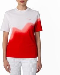 Ferragamo - Gradient-Dye Cotton T-Shirt - Lyst