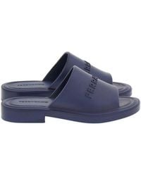 Ferragamo - Giuneva Logo Embossed Slides - Lyst