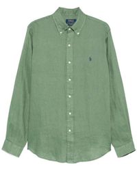 Polo Ralph Lauren - Custom Fit Linen Shirt - Lyst