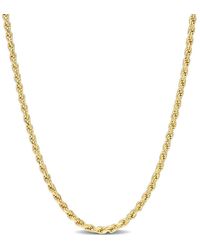 Amour - 2.2Mm Rope Chain Necklace - Lyst