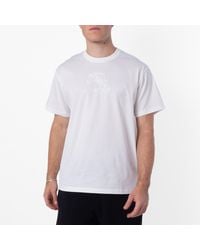 Burberry - Ekd Embroidered Cotton T-Shirt - Lyst