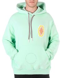 Marcelo Burlon - Baby Macrame Cross Patch Hoodie - Lyst