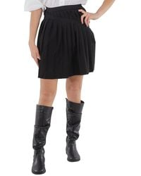 MM6 by Maison Margiela - Asymmetric Pleated Miniskirt, Brand Size 42 (Us - Lyst