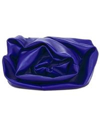 Burberry - Rose Motif Leather Clutch - Lyst