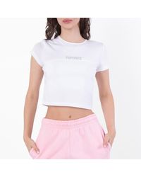 ROTATE BIRGER CHRISTENSEN - Cropped Logo Tee, Brand Size 36 Us - Lyst