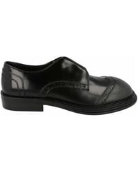 Ferragamo - Ferragamo Festo Wing-Tip Leather Oxfords - Lyst
