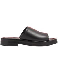 Ferragamo - Ferragamo Facundo Leather Slides - Lyst