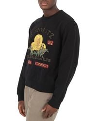 Bally - St. Moritz Graphic Print Cotton Sweatshirt - Lyst