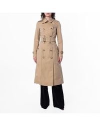 Burberry - Chelsea Heritage Long Trench Coat, Brand Size 4 Us - Lyst