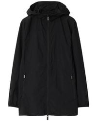 Burberry - Nylon Hooded Jacket - Lyst