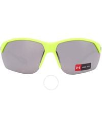 Under Armour - Silver Sport Sunglasses Ua Compete 0ie/qi 75 - Lyst