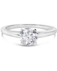 Haus of Brilliance - 14K 1.0 Cttw Round Lab Grown Diamond 4 Prong Solitaire Engagement Ring - Lyst