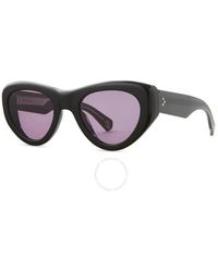 Mr. Leight - Reveler S Semi-flat Hibiscus goggle Sunglasses Ml2032 Bk-pw/sfhibis 49 - Lyst