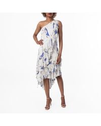 Burberry - Knight Hardware One-Shoulder Dress, Brand Size 4 Us - Lyst