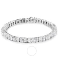 Haus of Brilliance - 14k Gold 3.00 Cttw Princess-cut Diamond Link 7.5" Bracelet - Lyst