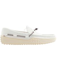 Tod's - Leather Gommino Loafers - Lyst