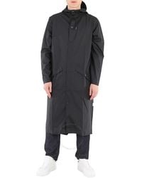 Rains - Longer Lightweight Hooded Jacket - Lyst