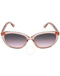 Kate Spade - Grey Pink Gradient Cat Eye Sunglasses Philippa/g/s 035j/ff 54 - Lyst