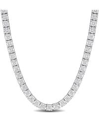 Created Forever - 2 1/3 Ct Tw Lab-Grown Diamond Tennis Necklace - Lyst