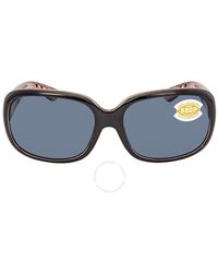 Costa Del Mar - Gannet Grey Polarized Polycarbonate Sunglasses Gnt 132 Ogp 58 - Lyst