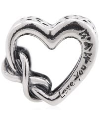 PANDORA - Heart And Infinity Sterling Charm - Lyst