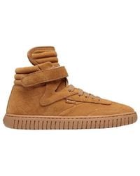 Bally - Player Calf Suede Mid-Top Sneakers, Brand Size 40 Us - Lyst