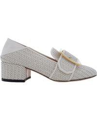 Bally - Janelle 40 Woven Leather Pumps, Brand Size 35 Us - Lyst