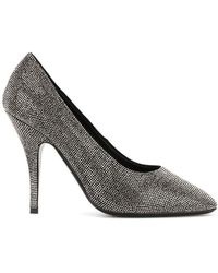 Ferragamo - Crystal-Embellished Pumps - Lyst