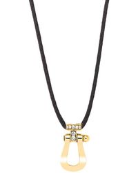 Fred - Force 10 18K Diamond Pendant - Lyst