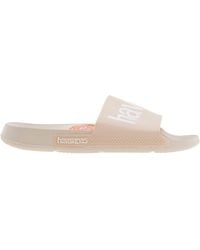Havaianas - Classic Logomania Slides, Brand Size 39/40 Us - Lyst