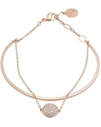 Swarovski - Ginger Collection Bangle Bracelet - Lyst