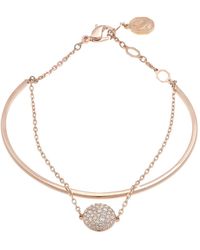 Swarovski - Ginger Collection Bangle Bracelet - Lyst