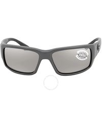 Costa Del Mar - Fantail Copper Silver Mirror Polarized Glass Sunglasses Tf 98 Oscglp 59 - Lyst