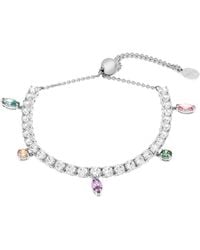 Swarovski - X Ariana Grande Rhodium Plated Crystal Bracelet - Lyst