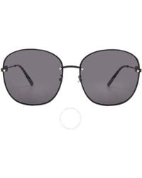 Ferragamo - Grey Butterfly Sunglasses Sf281sa 001 62 - Lyst