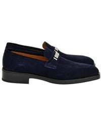 Ferragamo - Danny Ornament Suede Loafers - Lyst
