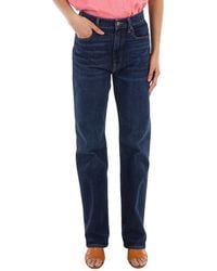 Polo Ralph Lauren - High-Waist Denim Jeans, Waist - Lyst