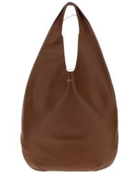A.P.C. - Leather Le Neige Shoulder Bag Noisette Exterior: Borse A Mano - Lyst