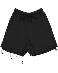424 - Double Layer Cotton Shorts - Lyst