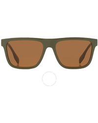 Burberry - Bronze Square Sunglasses Be4402u 409973 56 - Lyst