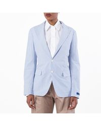 Polo Ralph Lauren - Seersucker Tailored Blazer - Lyst