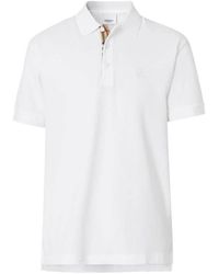 Burberry - Eddie Monogram Motif Polo Shirt - Lyst