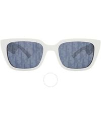 Dior - Blue Logo Square Sunglasses B27 S2i 50b8 55 - Lyst
