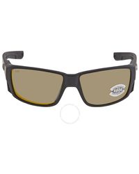 Costa Del Mar - Cta Del Mar Tuna Alley Pro Sunrise Silver Mirror Polarized Glass Sunglasses  910506 60 - Lyst