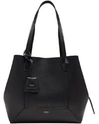 Jimmy Choo - Diamond Motif Leather Tote Bag - Lyst