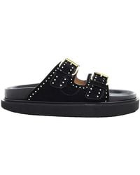 Isabel Marant - Lennya Platform Sandals, Brand Size 37 Us - Lyst